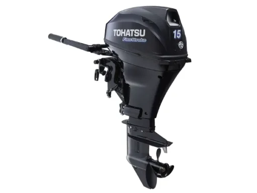 2017 Tohatsu 15 HP MFS15DL Outboard Motor