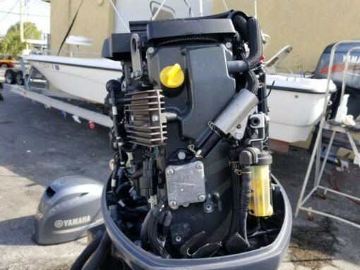 Used 2016 Yamaha 50hp 4- Stroke EFI F50LB Outboard Motor