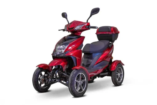 2024 EWheels EW-14 4-Wheel 500W 48V Full Suspension Electric Moped Scooter