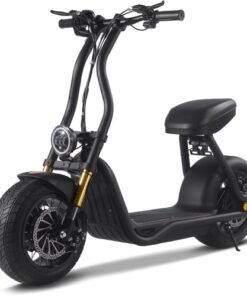 MotoTec Diablo 48v 1000w Lithium Electric Scooter Black