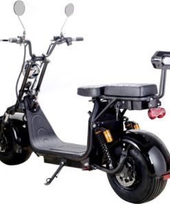 MotoTec Knockout 60v 2000w Lithium Electric Scooter Black