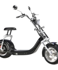 MotoTec Knockout 60v 2500w Lithium Electric Scooter Black