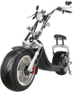 MotoTec Knockout 60v 2500w Lithium Electric Scooter Black