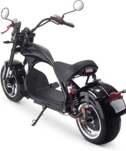 MotoTec Lowboy 60v 20ah 2500w Lithium Electric Scooter Black