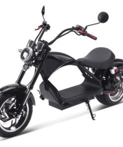 MotoTec Lowboy 60v 20ah 2500w Lithium Electric Scooter Black