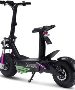 MotoTec Mars 48v 2500w Electric Scooter Black