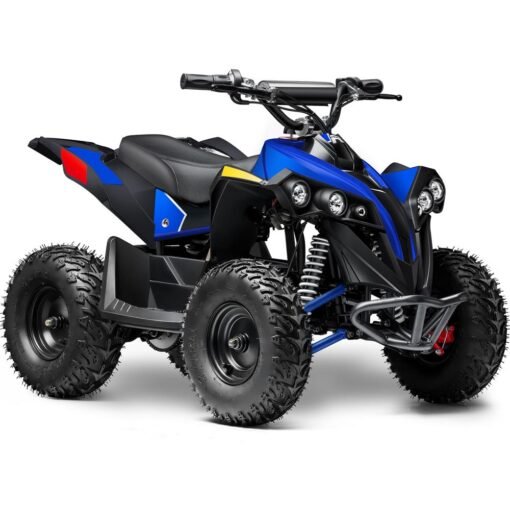 MotoTec E-BULLY 1000W 35V Kids Suspension Electric Quad All-Terrain Vehicle ATV