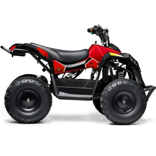 MotoTec E-BULLY 1000W 36V Kids Suspension Electric Quad All-Terrain Vehicle ATV