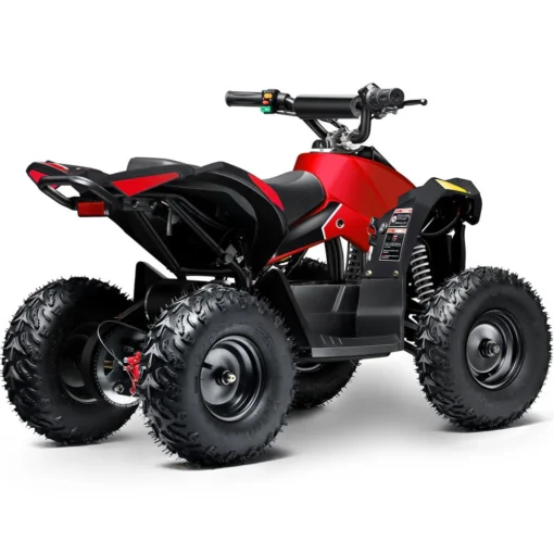 MotoTec E-BULLY 1000W 36V Kids Suspension Electric Quad All-Terrain Vehicle ATV