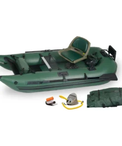 Sea Eagle 285 Frameless Pontoon Inflatable Fishing Boat Pro Package 285FPBK_P
