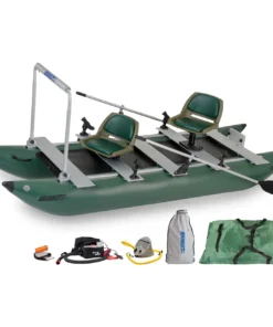 Sea Eagle 375fc FoldCat Inflatable Fishing Boat Pro Angler Guide Package 375FCK_P