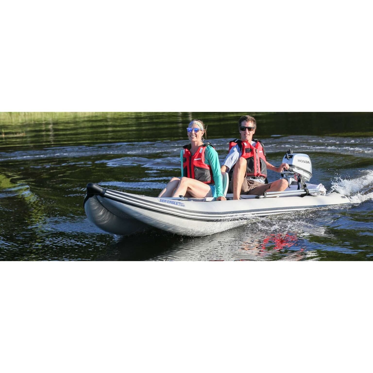 Sea Eagle 437ps Paddleski™ Inflatable Boat 2 Person Swivel Seat Package 437PSK_SW