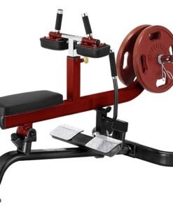 Steelflex Plateload PLSC Leverage Seated Calf Press Weight Machine