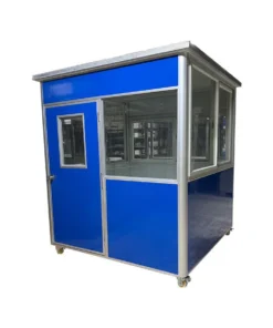 Buy a Guard Booth With AC and Heating Function 6.5x6.5ft