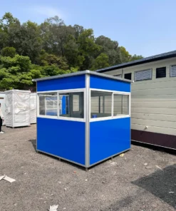 Buy a Guard Booth With AC and Heating Function 6.5x6.5ft