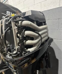 Used 2014 DF140A Suzuki 4 Stroke Outboard 25 Shaft