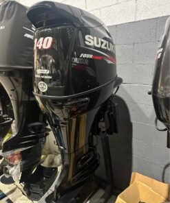 Used 2014 DF140A Suzuki 4 Stroke Outboard 25 Shaft