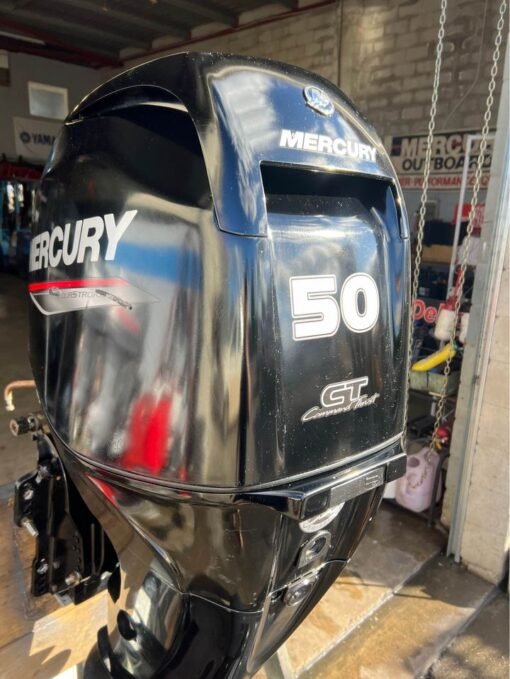 Used 2019 Mercury 50hp Command Thrust Outboard Motor - Excellent Condition