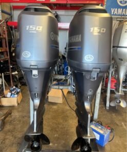 Used Yamaha Twin 150hp Outboard Motors (2005 Models)