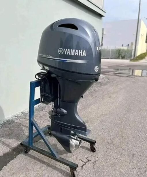 Used 2019 Yamaha 115HP 4-Stroke Outboard Motor for Sale