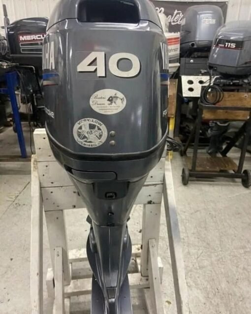 Used 2002 Yamaha 40HP Four-Stroke Long Shaft Outboard Motor