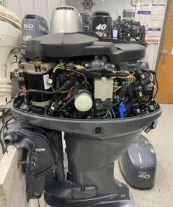 Used 2002 Yamaha 40HP Four-Stroke Long Shaft Outboard Motor