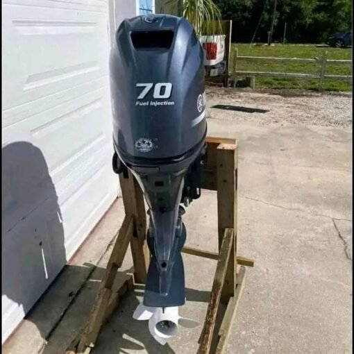 Used Yamaha 70 HP Outboard Motor Four-Stroke - Model F70LA (2017)