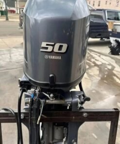 Used 2021 Yamaha F-50 HP EFI 4-Stroke Outboard Motor - 20 Remote Control