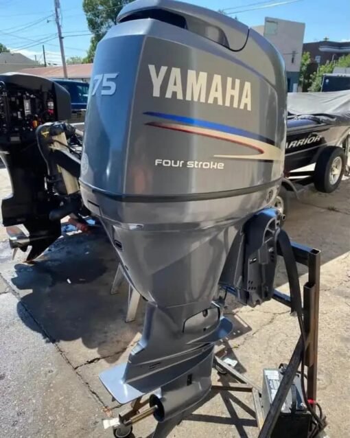 For Sale: 2003 Yamaha F-75 HP 4-Stroke 20” Remote Outboard Motor