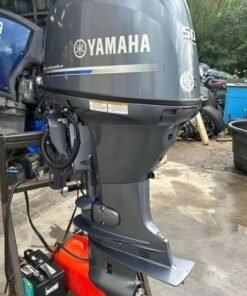 Used 2021 Yamaha F-50 HP EFI 4-Stroke Outboard Motor - 20" Remote Control