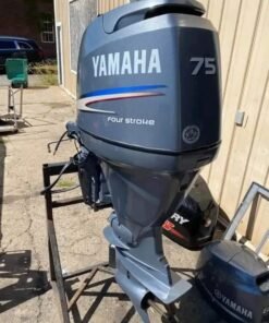 Used 2003 Yamaha F-75 4-Stroke 20 Remote Outboard Motor for Sale