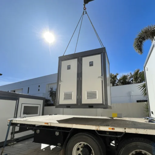 Handicap-Accessible Portable Restroom for Disabled people