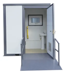 Handicap-Accessible Portable Restroom for Disabled people