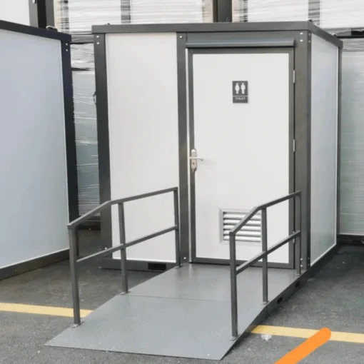 Handicap-Accessible Portable Restroom for Disabled people