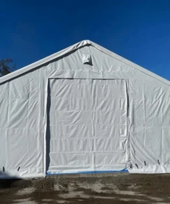 Double Truss Storage Shelter W50'xL100'xH23