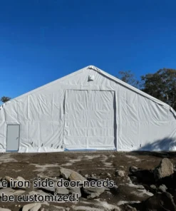 Double Truss Storage Shelter W50'xL100'xH23